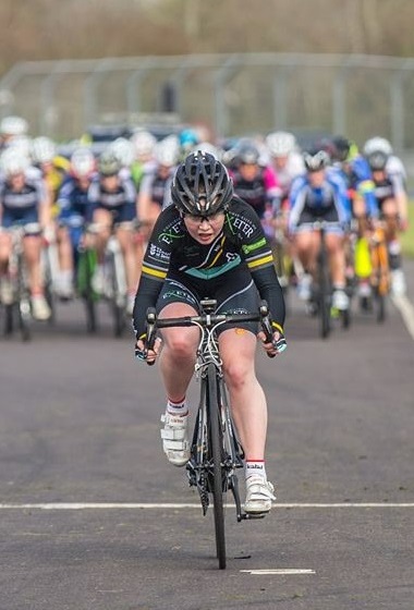 Alex Sheehan women's cycling Bianchi Dama | Custom Cycle Coaching UK