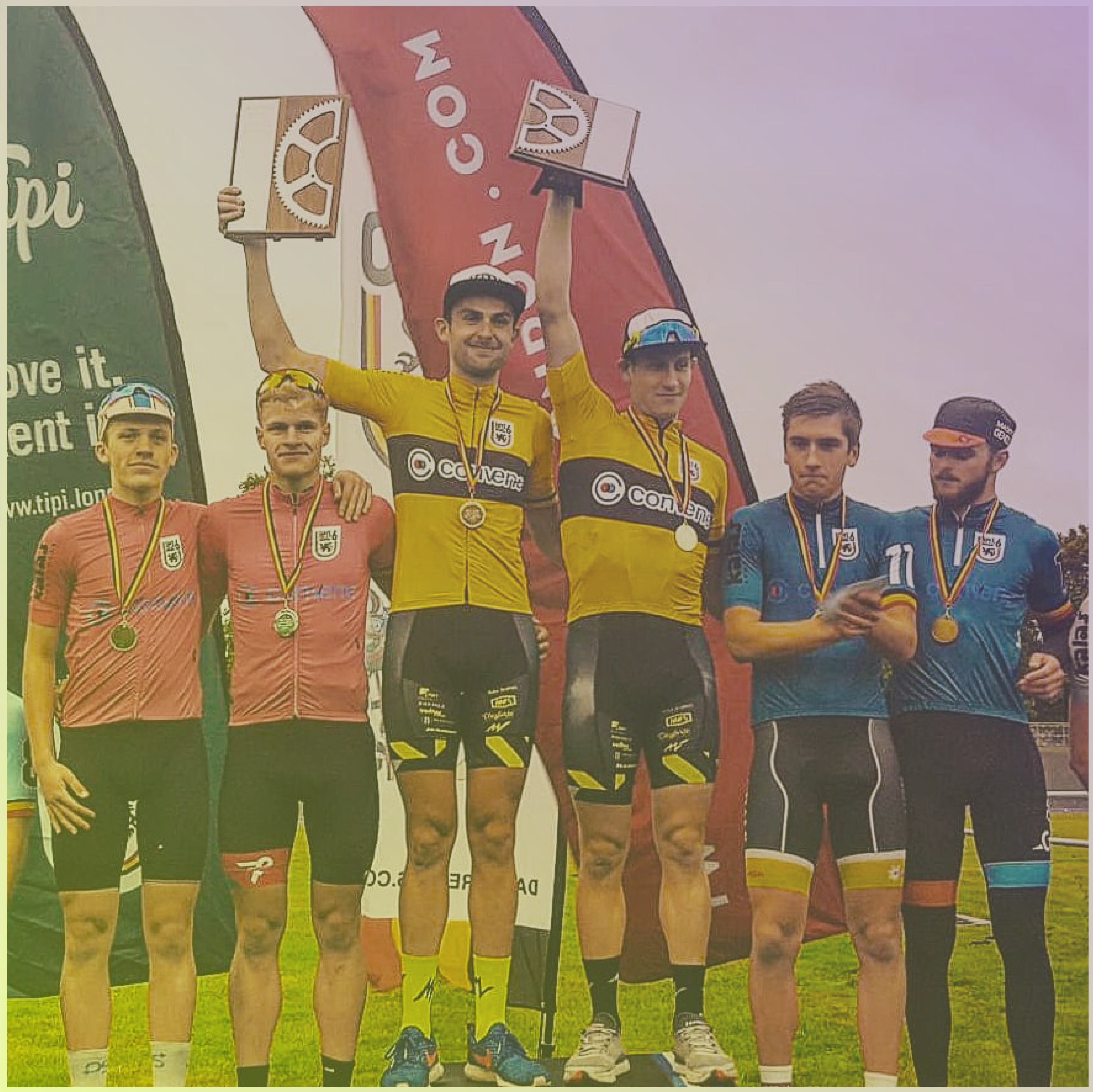 Stephen Bradbury, Mikey Mottram Track cycling Madison winners | Custom Cycle Coaching UK